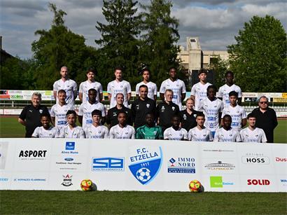 Hintere Reihe von links: Alexander Cvetkovic, Gustavo Hemkemeier, Beno Kovacevic, Otavio Alves, Keleb Nwubani, Henri Dupays, Kylian SilvaMittlere Reihe von links: Bob Nesen (Betreuer), Matheus Gonçalves, Yanis N‘Gbin, Antonio Simoes (Co-Trainer), Josef Cinar (Tainer), Alain Jacquet (Physiotherapeur), Caroline Alart (Physiotherapeutin), Jules Foutey, Yassin Lazaar, Raymond Thomé (Betreuer)Vordere Reihe von links: Jader Soares, Kilian Gulluni, Jo Pimenta, Justin Ramos, Steven Mensah, Johab Pascal, Pedro Moreira, Simon Yamba, Lucas Figueiredo