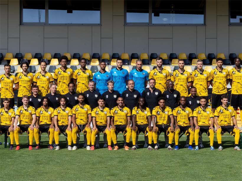Hintere Reihe von links: Tiago Rodrigues, Diogo Pimentel, Eric Veiga, Joel Rodrigues, Mamadi Djalo, Helio Lopes, Geordan Dupire, Yassine Gourari, Maneta Duarte, Yohan Mannone, Roman Ferber, Zakaria Louriz, Brian Silva.Mittlere Reihe von links: Thierry Windal (Betreuer), Stefanie Jurkszajtis (Physiotherapeutin), Cleudir Dos Santos (Co-Trainer), Pedro Garcia (Fitnesstrainer), Vitor Pereira (Trainer), Paulo Gomes (Co-Trainer), Vitor Bruno (Torwarttrainer), Gil Correia (Physiotherapeut), Fikadou Gerbere (Betreuer).Vordere Reihe von links: Khalid Abi Ramzi, Louis Marasi, Fredy Gomes, Enzo Thalamot, Reda Eddarraj, Lucas Correia, Adriel Guimarães, Seco Sani, Kenio Cabral, Lenny Alamada, Toufik Zegdahne, Rafael Fernandes.