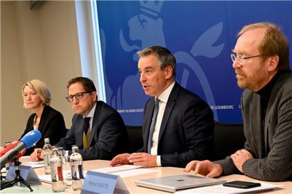 Hochschulminister Claude Meisch blickt auf das vergangene Studienjahr zurück

