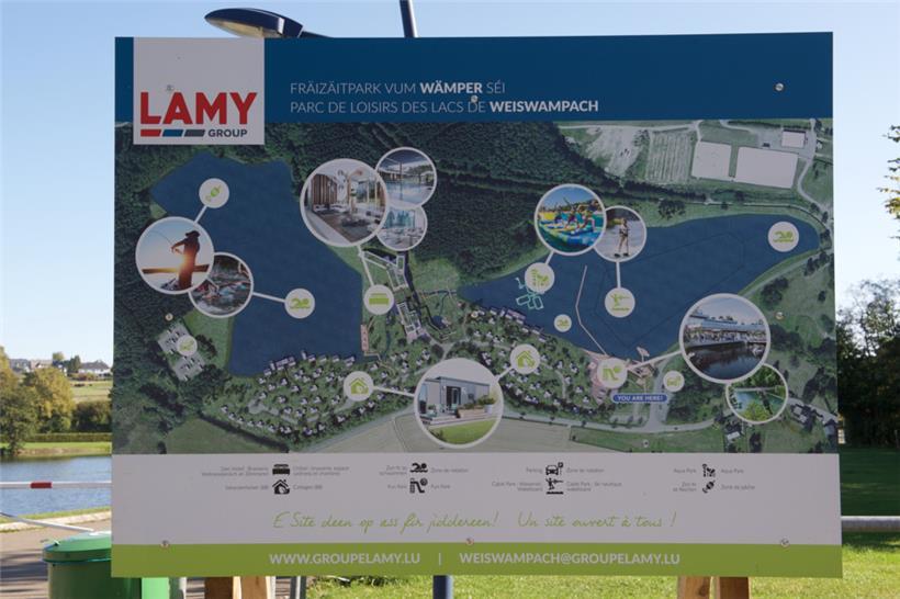Höchst umstritten: das „Suneo Park“-Projekt der Investorengruppe Lamy am Weiswam...