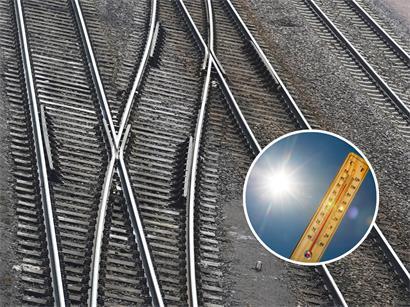 Hohe Temperaturen haben im Sommer mehrfach zu Gleisverformungen und Einschränkungen im Bahnverkehr geführt