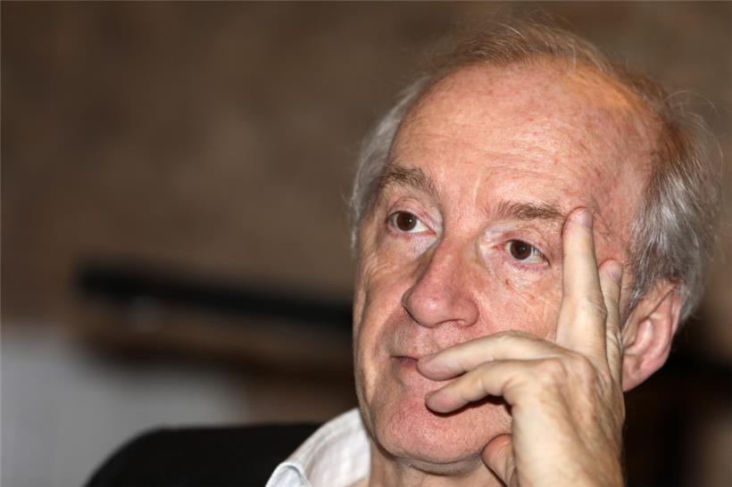 Hubert Védrine, ancien ministre français des Affaires étrangères, lors d’une interview avec le Tageblatt
