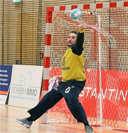 Hugo Figueira bringt die Gegner des HB Esch mit seinen Paraden zum Verzweifeln
