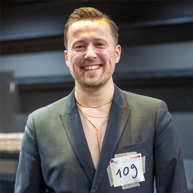 Hugo One ist in diesem Jahr mit drei Liedern bei den Auditions dabei
