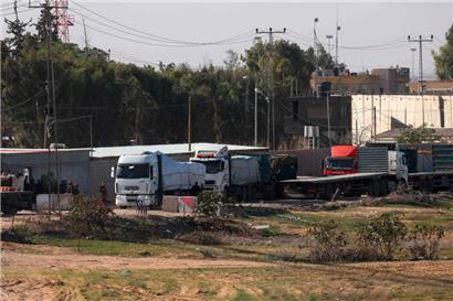 Humanitäre Hilfe erreicht den Gaza-Streifen
