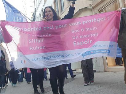 Hunderte Menschen versammelten sich für den Protestmarsch in Luxemburg-Stadt