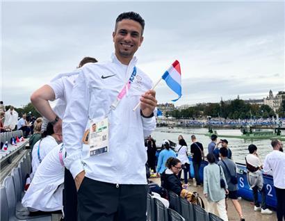 Ibrahim Aljaloud: ein aus Syrien stammender Luxemburger im Einsatz für das Flüchtlingsteam bei den Olympischen Spielen
