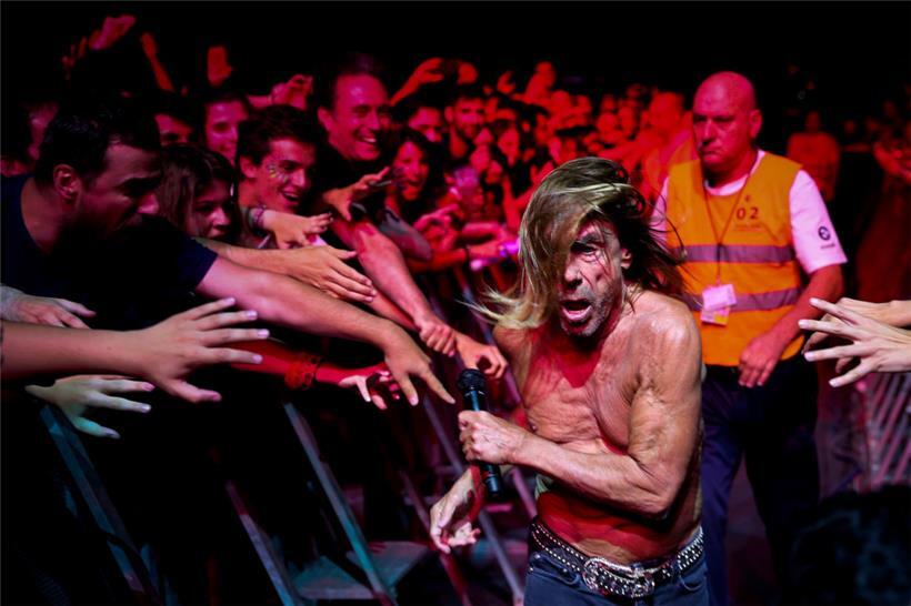 Iggy Pop 2016 in Lissabon
