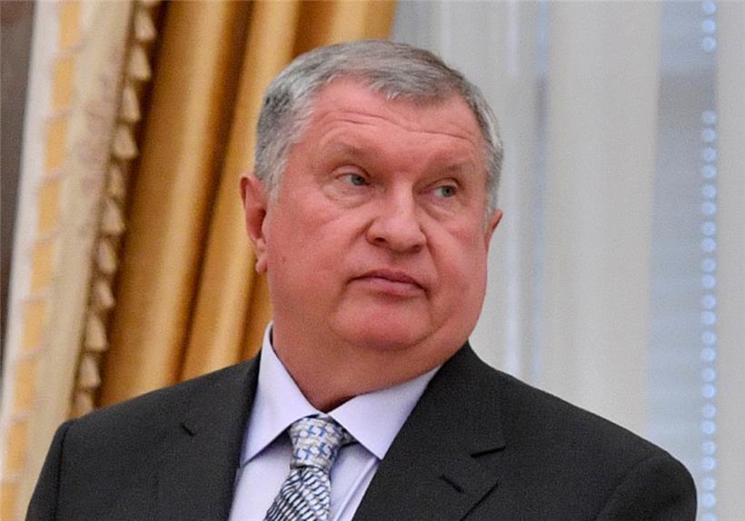 Igor Setschin, Vorstandsvorsitzender des russischen Mineralölunternehmens Rosneft, steht ganz oben auf der EU-Sanktionsliste
