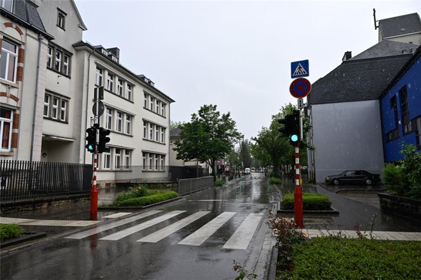 Ihr Schulweg führt viele Kinder in die rue de Gasperich
