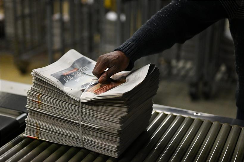 Ihr Tageblatt in der Druckerei
