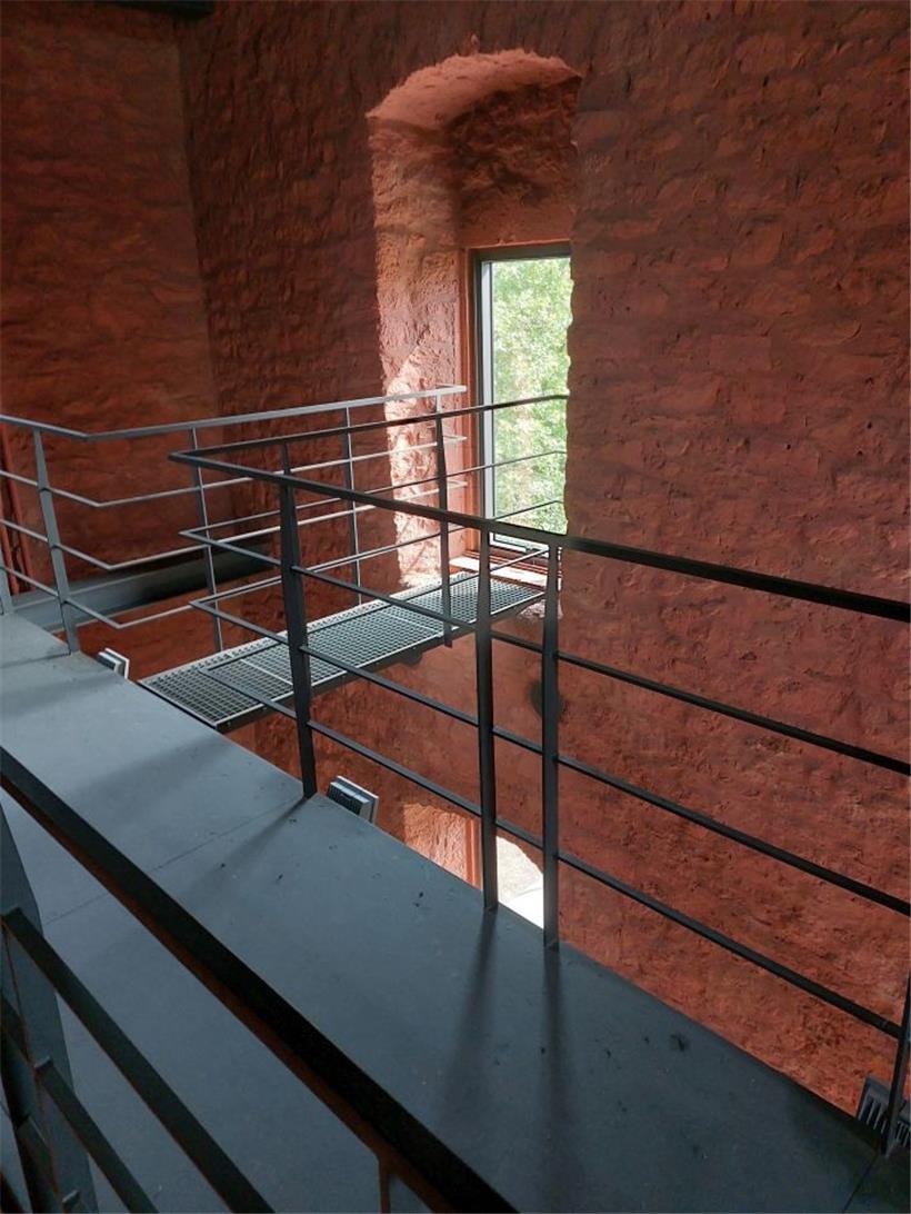 Im 1721 neu errichteten Berwart-Turm
