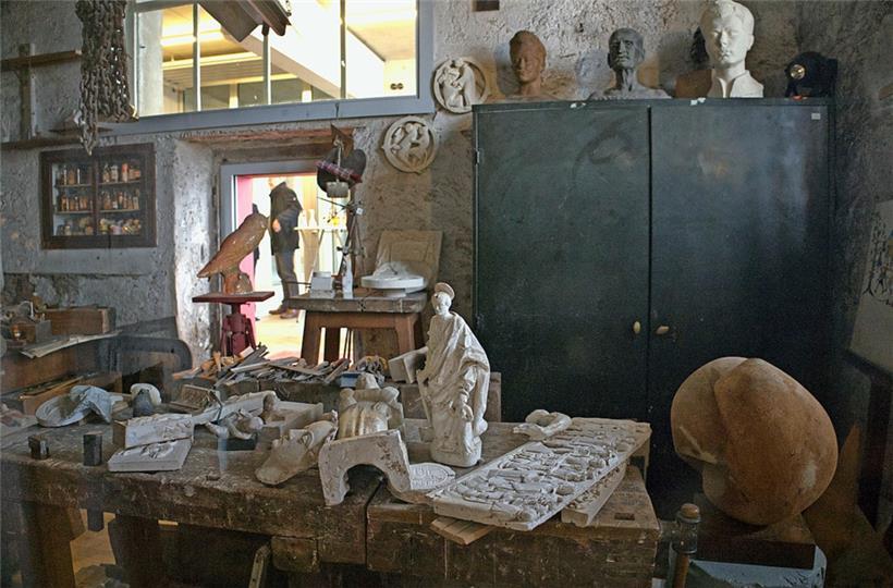 Im Atelier des neuen Zentrums