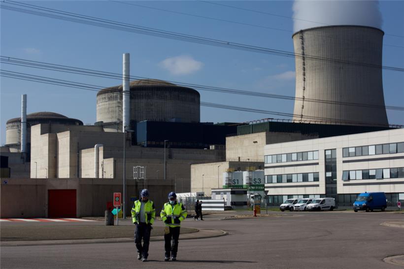 Im Atomkraftwerk in Cattenom ist am Donnerstag ein Produktionsblock heruntergefahren worden
