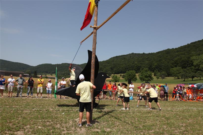 Im Ausland (hier in Beringen in der Schweiz) wird man immer mal wieder von den H...