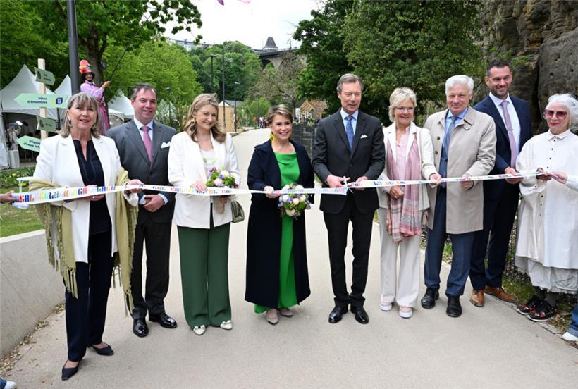 Im Beisein der Verantwortlichen aus der Politik und LUGA-Generaldirektorin Ann M...