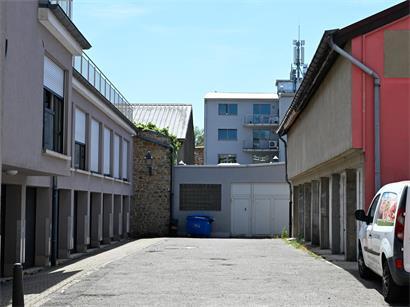 Im Bereich dieses Innenhofes in der rue de Strasbourg wurde der leblose Mann aufgefunden