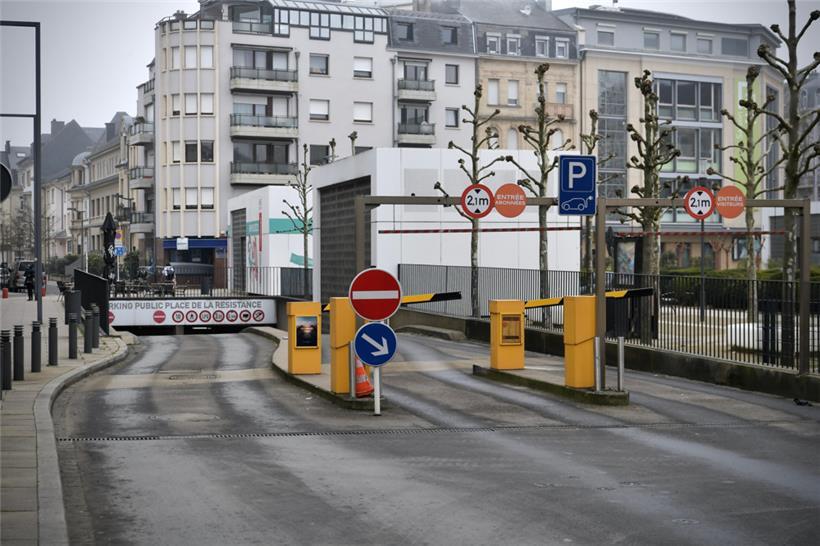 Im Brill-Parkhaus sollen Kunden der Escher Geschäfte und Restaurants in Zukunft zwei Stunden gratis parken dürfen
