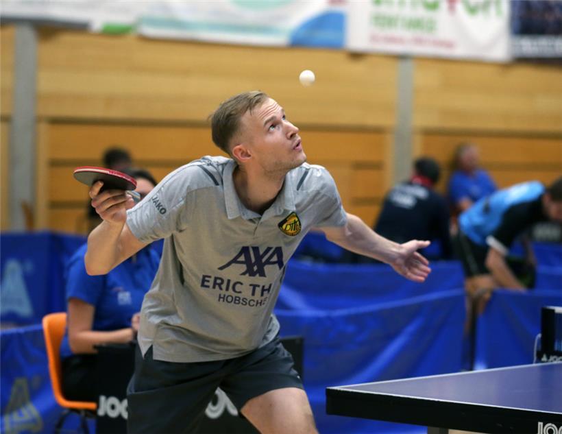 Im Doppel mit Mats Sandell gelang Gleb Shamruk der entscheidende Punkt zum Finaleinzug für Hostert-Folschette
