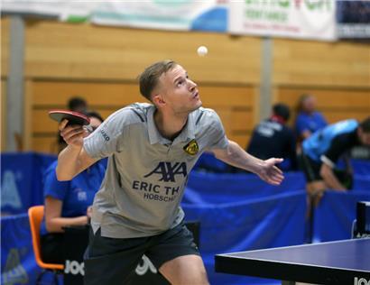 Im Doppel mit Mats Sandell gelang Gleb Shamruk der entscheidende Punkt zum Finaleinzug für Hostert-Folschette
