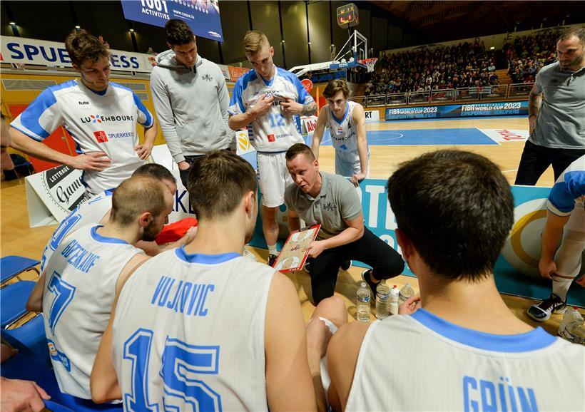 Im Februar spielten die FLBB-Herren in der Coque noch vor vollem Haus gegen den Kosovo, in der Slowakei sind Zuschauer dieses Mal jedoch nicht erlaubt
