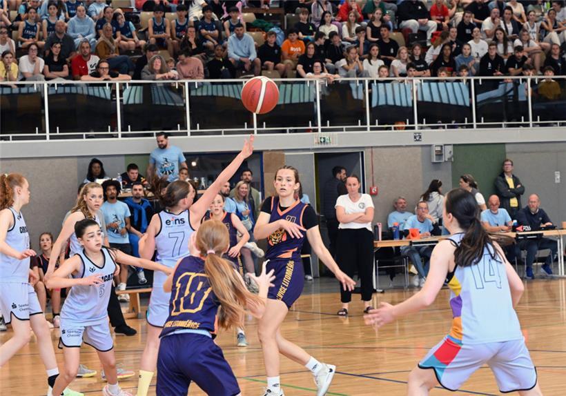 Im Finale der Mädchen standen sich Chemnitz und Litomerice gegenüber
