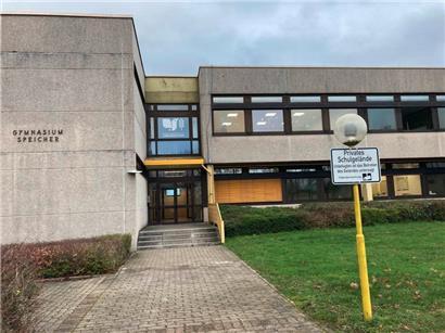 Im Gymnasium Speicher wurde eine Anlaufstelle für Bürger eingerichtet
