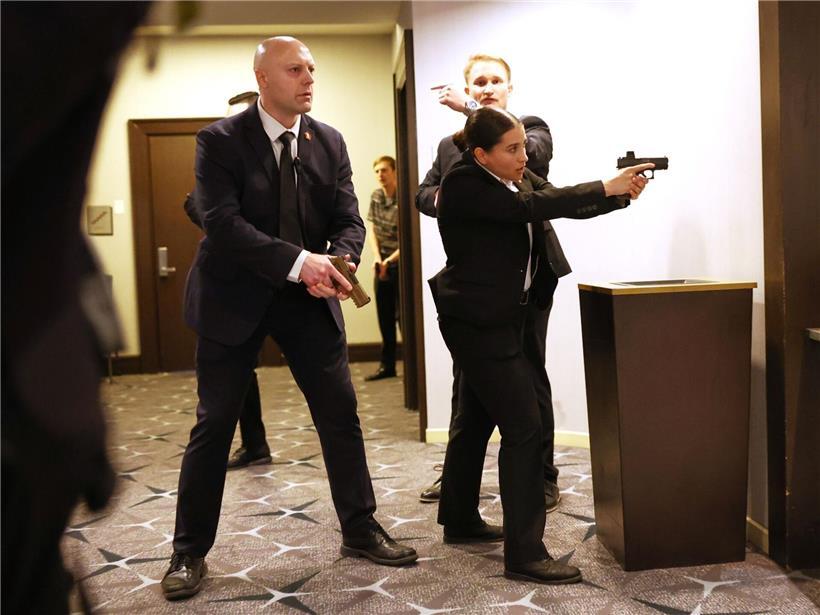 Im Hilton-Hotel in Washington herrscht Ausnahmezustand