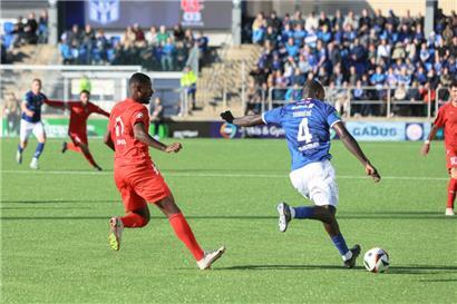 Im Hinspiel auf den Färöer Inseln musste der FC Déifferdeng 03 eine 0:2-Niederlage einstecken
