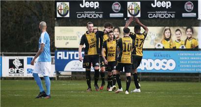 Im Hinspiel setzte sich Niederkorn mit 2:0 durch
