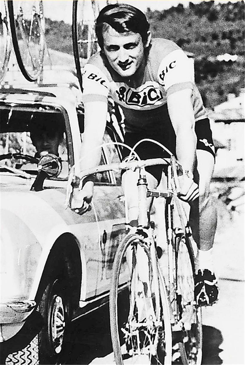 Im Jahr 1973 war Johny Schleck  treuer Helfer beim Toursieg von Luis Ocana
