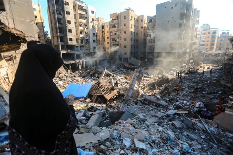 Im Libanon ist die radikalislamische Miliz Hisbollah ein Staat im Staate: An dieser Stelle fiel ihr Führer Hassan Nasrallah israelischen Angriffen zum Opfer
