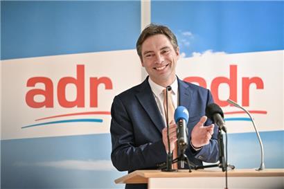 Im Mitgliederzentrum „Schwaarzt Haus“ auf Cents legte Fred Keup den ADR-Anhängern nahe, wie wichtig das Wahljahr 2023 sei

