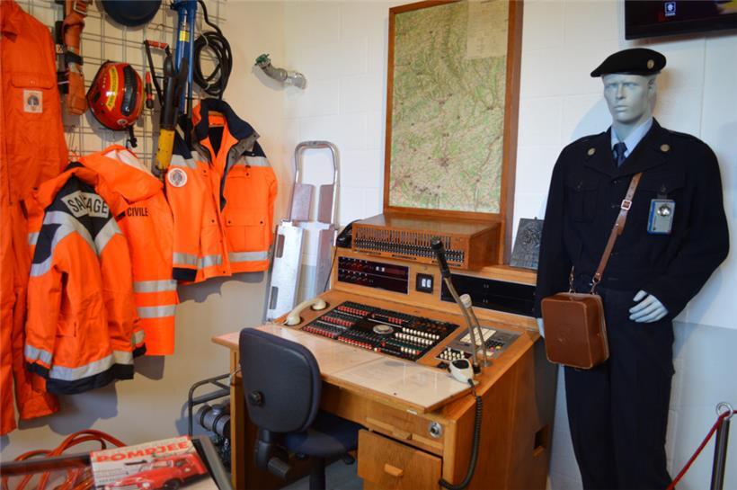 Im Museum können Besucher einen Teil der früheren Notrufzentrale des 112 bewundern
