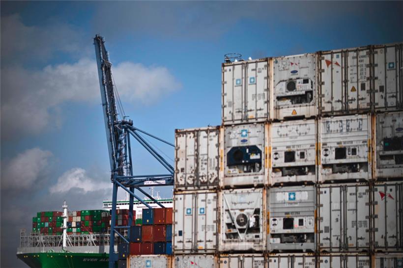 Im Nordsee-Hafen von Felixstowe verweigern 1.900 Dockarbeiter die Arbeit
