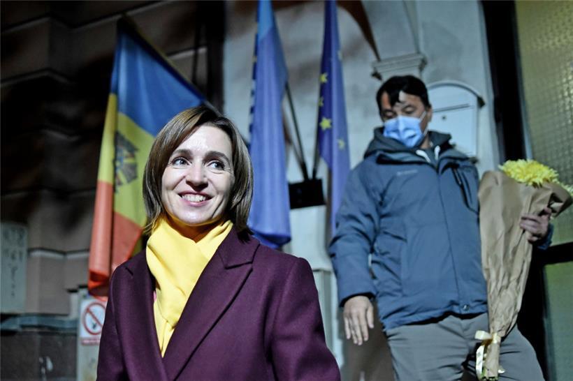Im November 2020 wurde die pro-westliche Anti-Korruptionsaktivistin Maia Sandu zur Präsidentin Moldawiens gewählt
