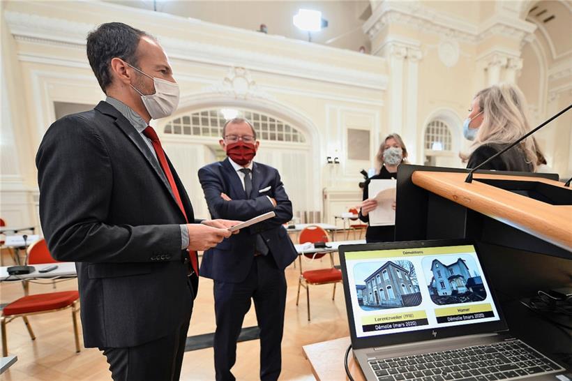 Im Oktober 2020 war die öffentliche Debatte über den Schutz der historischen Bausubstanz für Peter Kleijnenburg (l., „Luxembourg under destruction“) und seine Mitstreiter wenig erfolgreich verlaufen. Nun starteten die Denkmalschützer einen neuen, wohl erfolgreichen Versuch.
