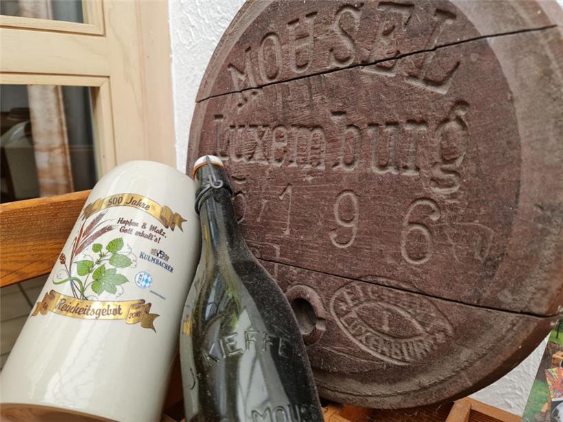 Im Restaurant „De Bräiläffel“ kann man auch in die Luxemburger Biergeschichte eintauchen
