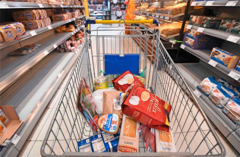 Im Vergleich mit dem Vorjahr sind Lebensmittel heute im Schnitt 10,9 Prozent teurer
