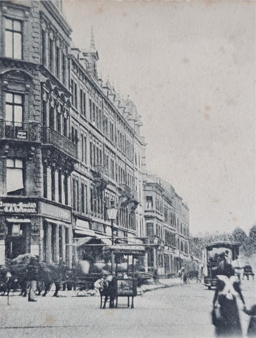 Im Warenhaus Consum herrschte beständiges Treiben
