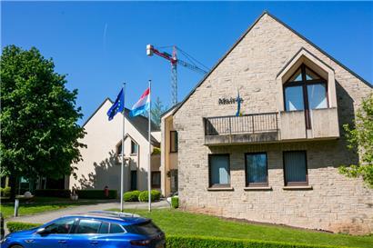 Im Zentrum von Steinsel stehen viele Projekte an: Das Rathaus wird ausgebaut, eine Tiefgarage eingerichtet und ein Shared-Space-Konzept umgesetzt
