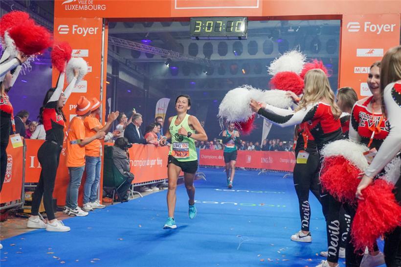 Im letzten Jahr lief Shefi Xhaferaj, für sie selbst etwas überraschend, als beste Luxemburgerin im Marathon auf den vierten Platz
