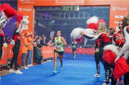 Im letzten Jahr lief Shefi Xhaferaj, für sie selbst etwas überraschend, als beste Luxemburgerin im Marathon auf den vierten Platz
