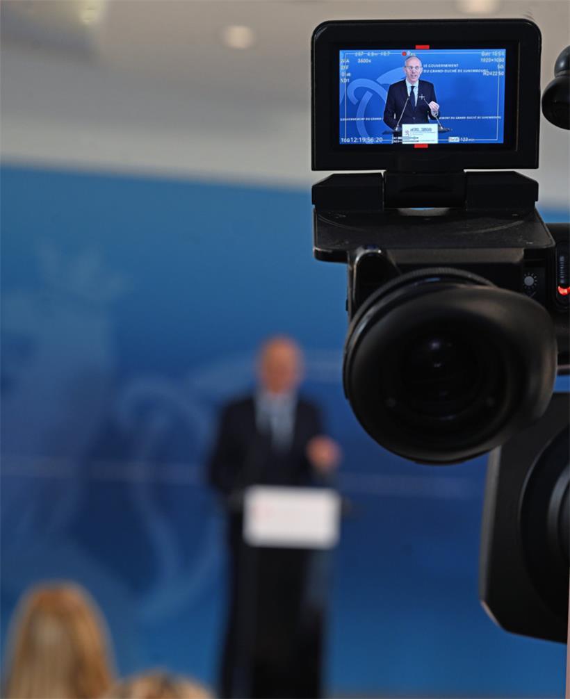 Im medialen Fokus: Luc Frieden
