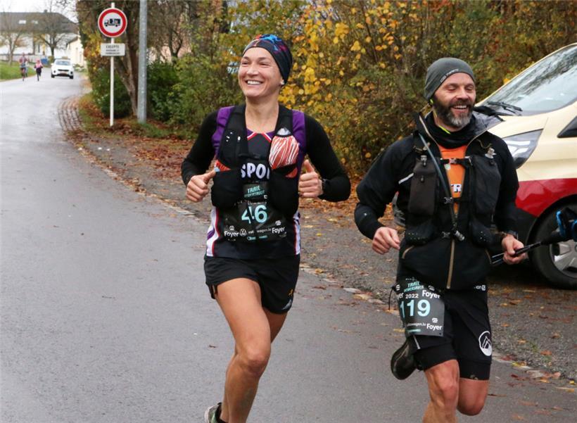 Immer ein Lachen auf den Lippen: Shefi Xhaferaj (l.) holte sich den Landesmeiste...