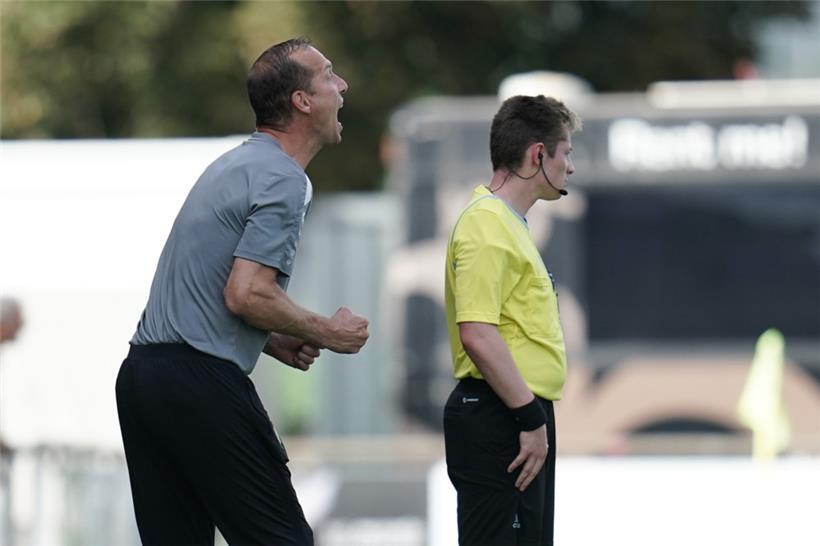 Immer voller Einsatz: Jeff Strasser
