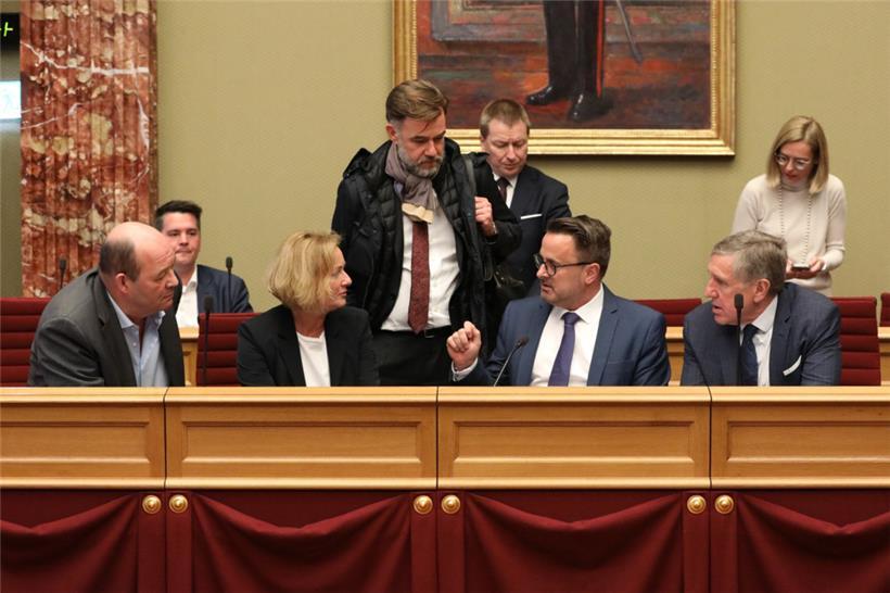 Immerhin sind ja noch vier übrig: Premier Bettel feierte das Tripartite-Ergebnis auch nach dem Ausstieg des OGBL als Erfolg
