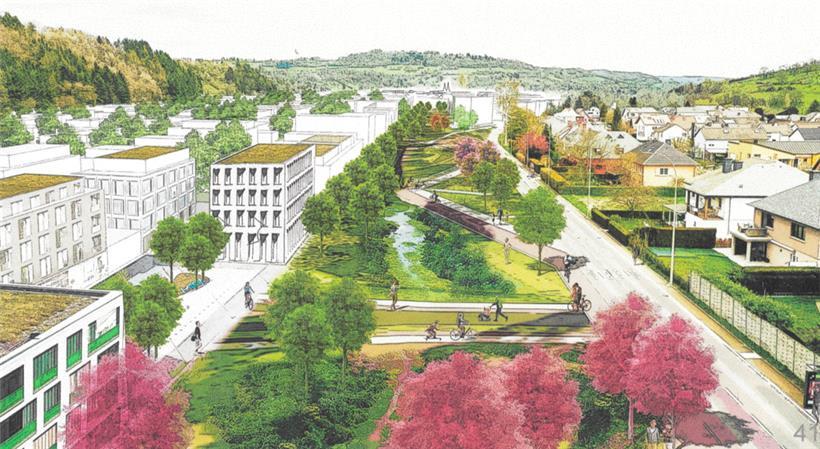 In 20, 30 oder vielleicht auch erst in 40 Jahren könnte die Hauptachse Ettelbrüc...