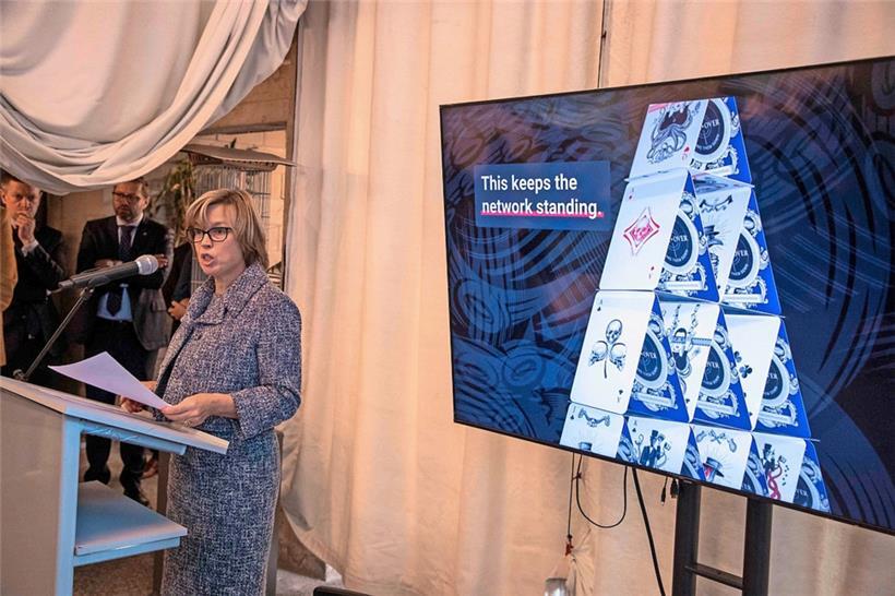 In Brüssel wurde am Mittwoch die „Game Over“-Kampagne von Europol und Enfast lanciert
