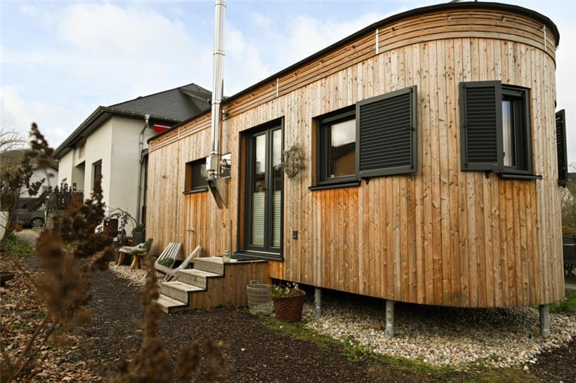 In Düdelingen könnten demnächst Tiny Houses wie dieses hier in Vichten stehen
